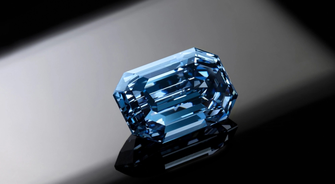 The De Beers Cullinan Blue diamond shatters estimates to sell for US$57 ...