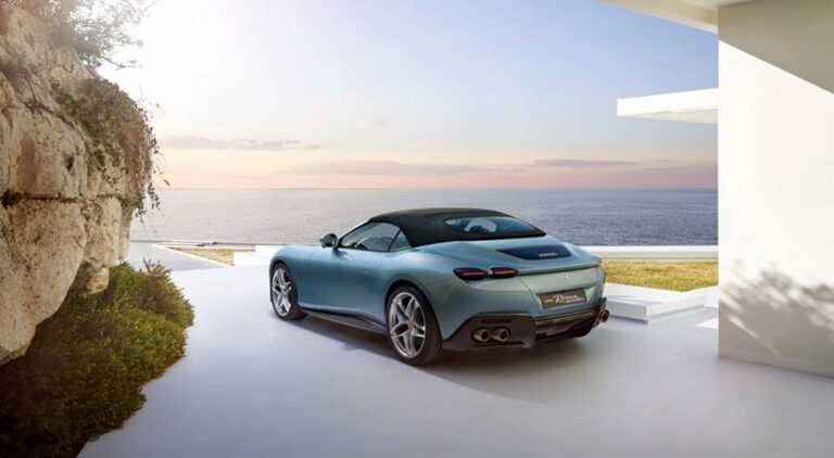 Ferrari’s new Roma Spyder is the marque’s first soft-top convertible in ...