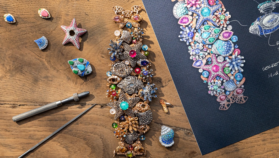 Bvlgari Divas Dream Pink Gold Earrings Womens Fashion Jewelry   Organisers Earrings on Carousell