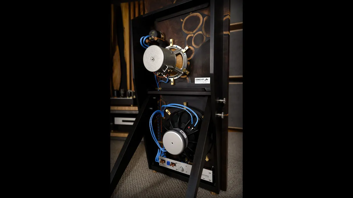 The field-coil drivers of Treehaus Audiolab speakers