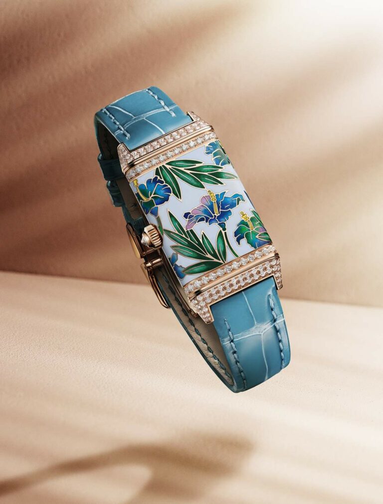 Jaeger Lecoultre Launches A New Trio Of Reverso One Precious Flowers Watches