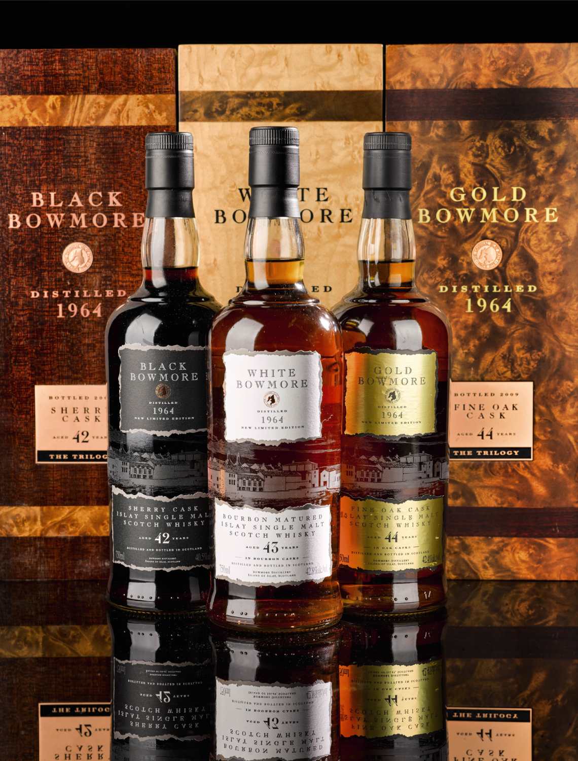 fine and rare whisky sotheby's bowmore trilogy