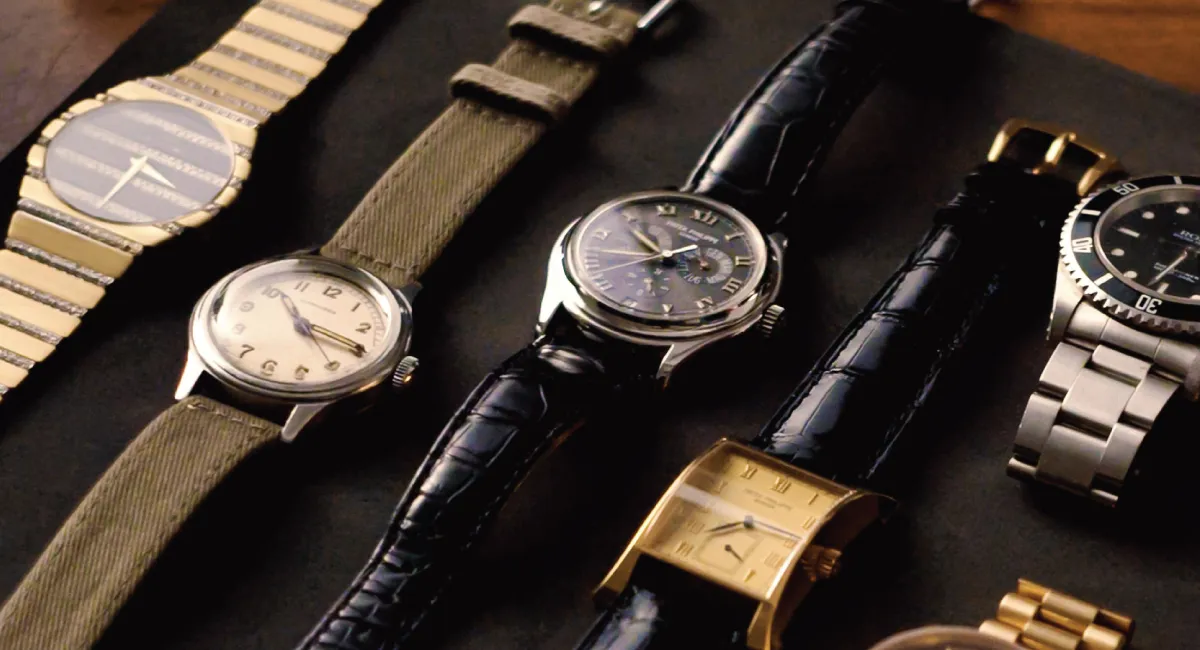a collection of vintage watches