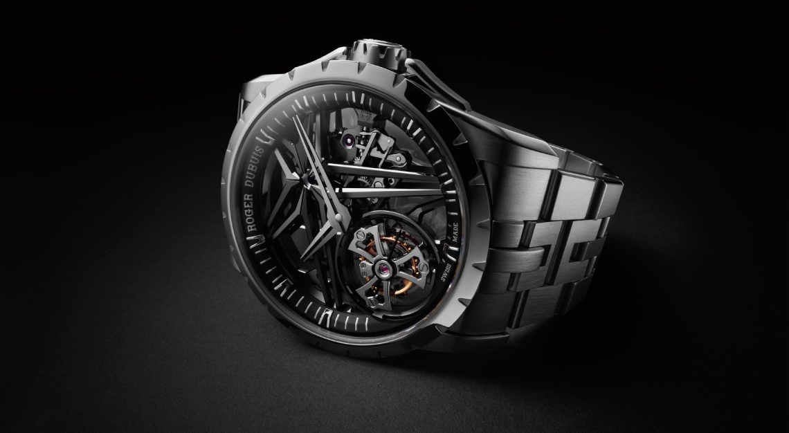 Roger dubuis excalibur titanium monotourbillon