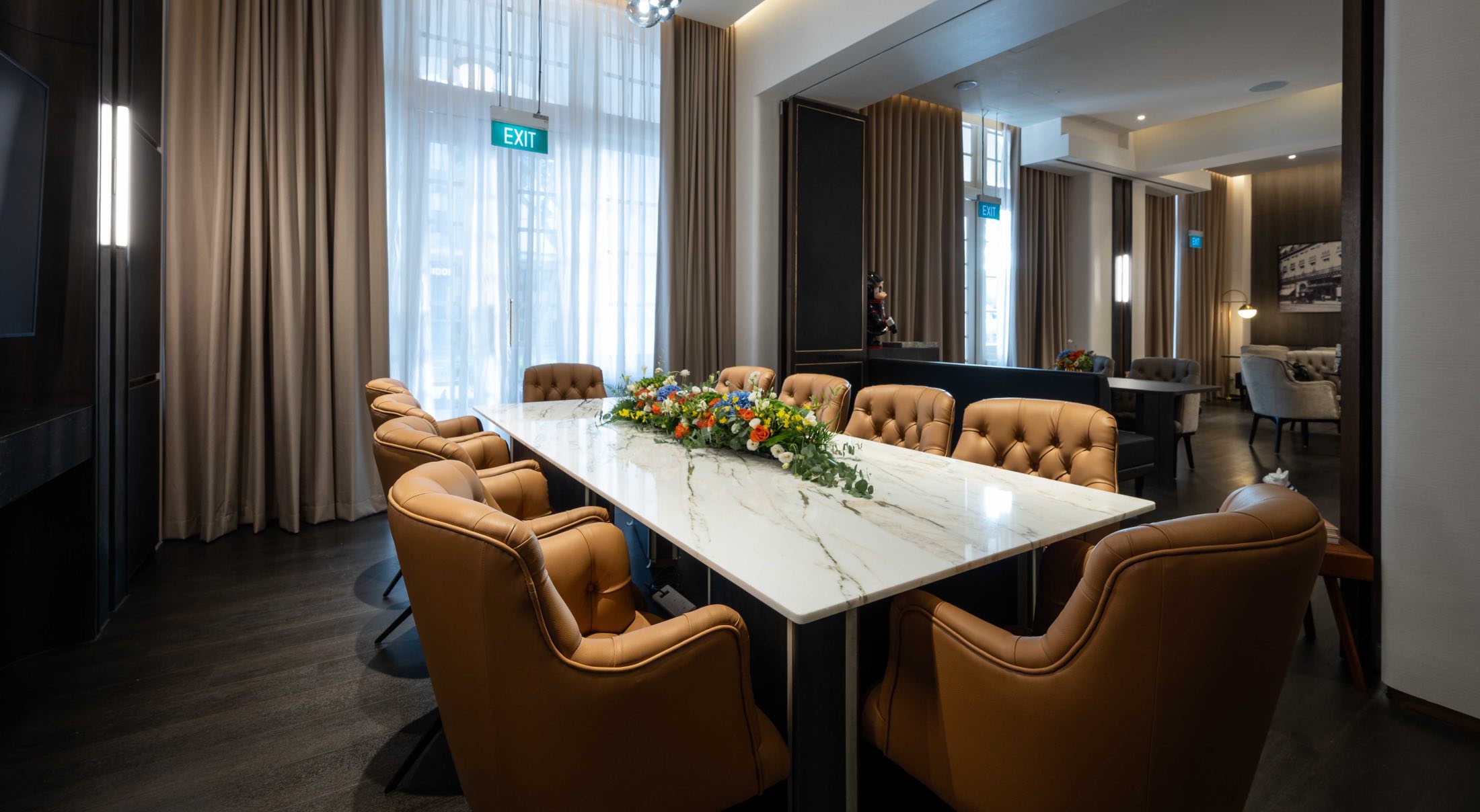 dining area of new Centurion Haus