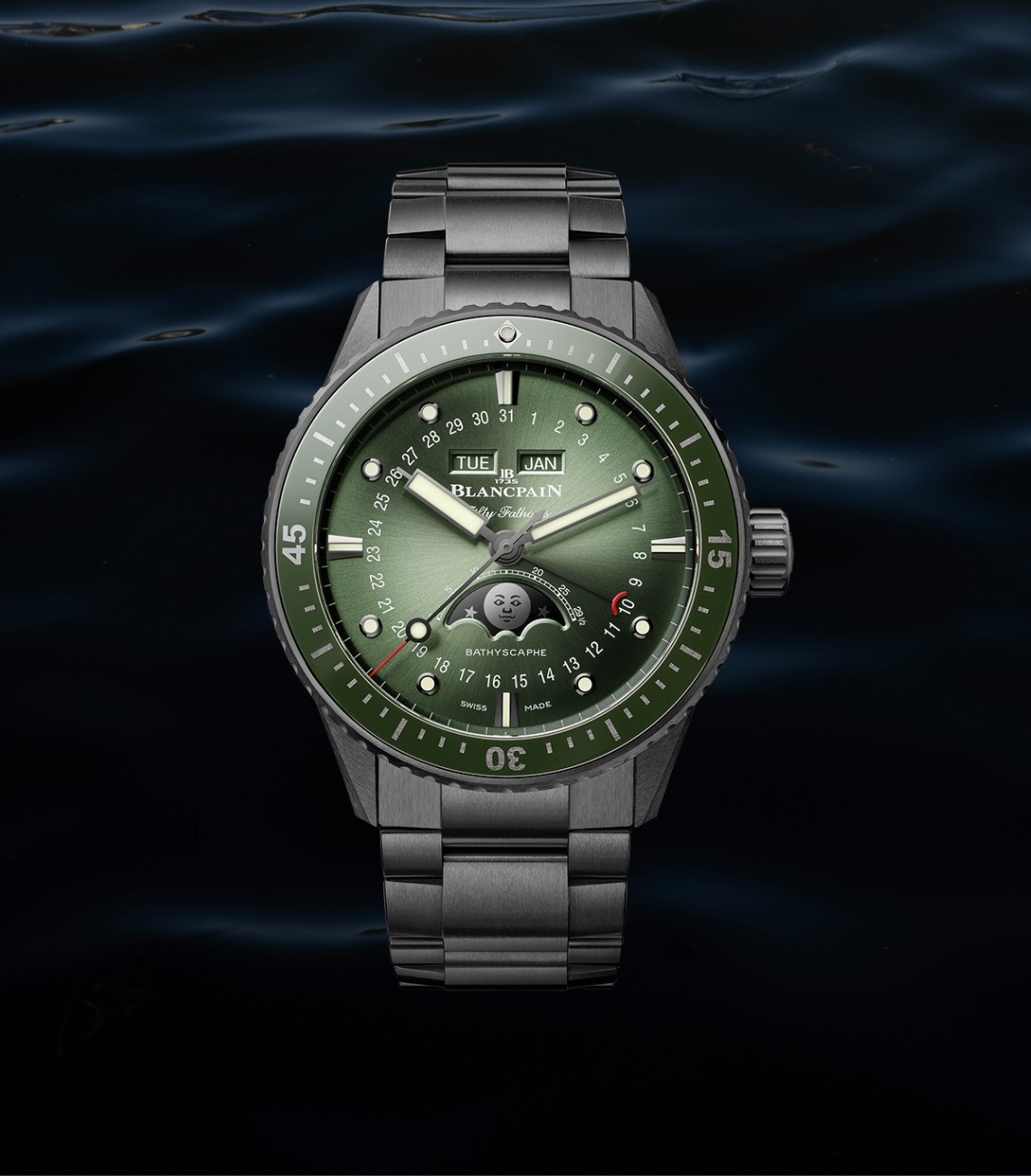 Blancpain Bathyscaphe Quantième Complet Phases de Lune