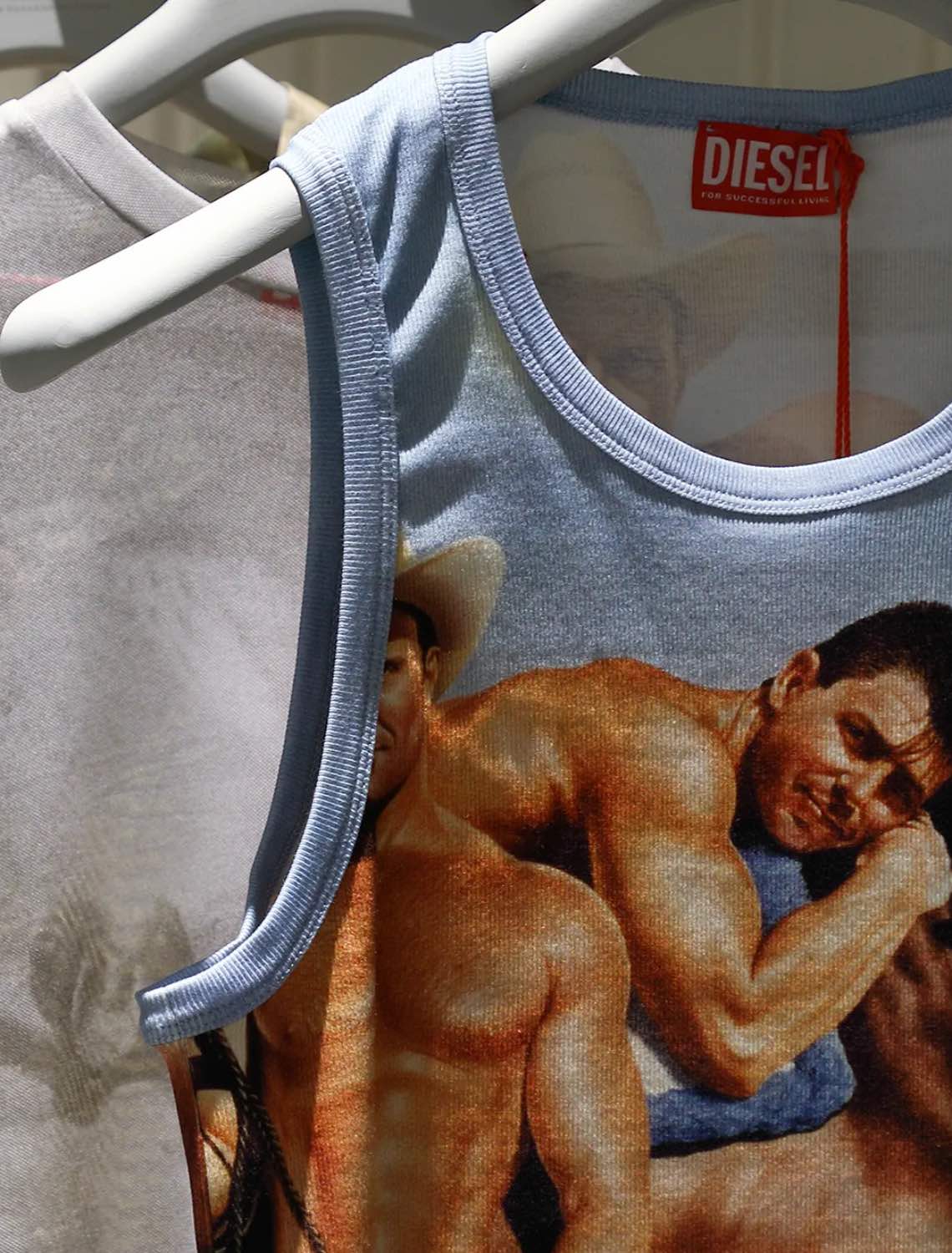 a shirt with Tom of Finland art on it