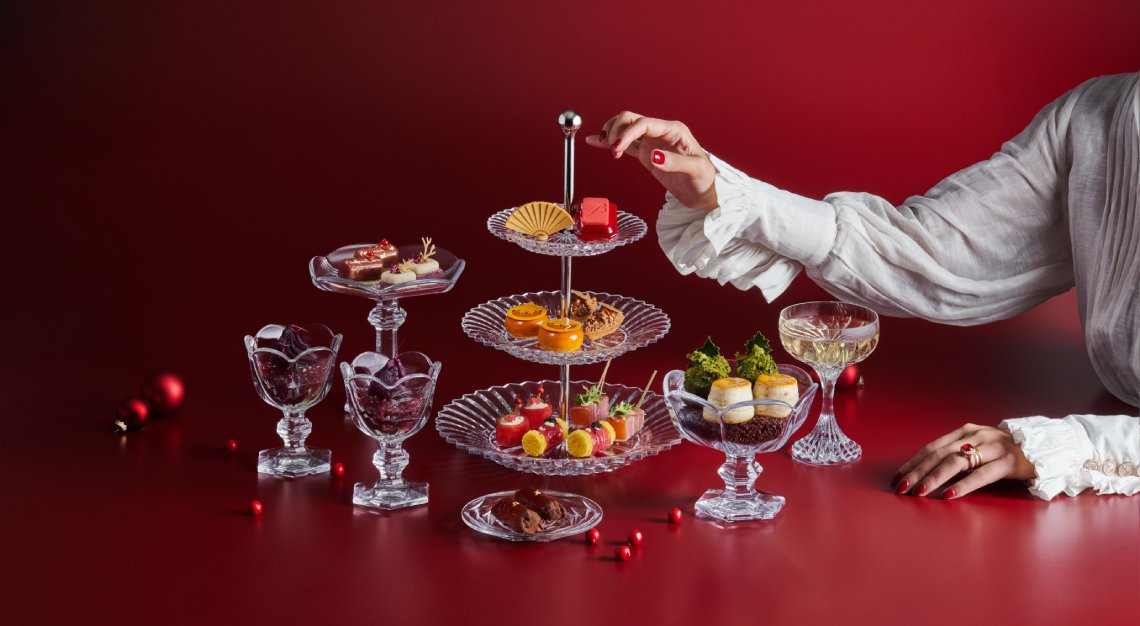 baccarat mandarin oriental christmas afternoon tea