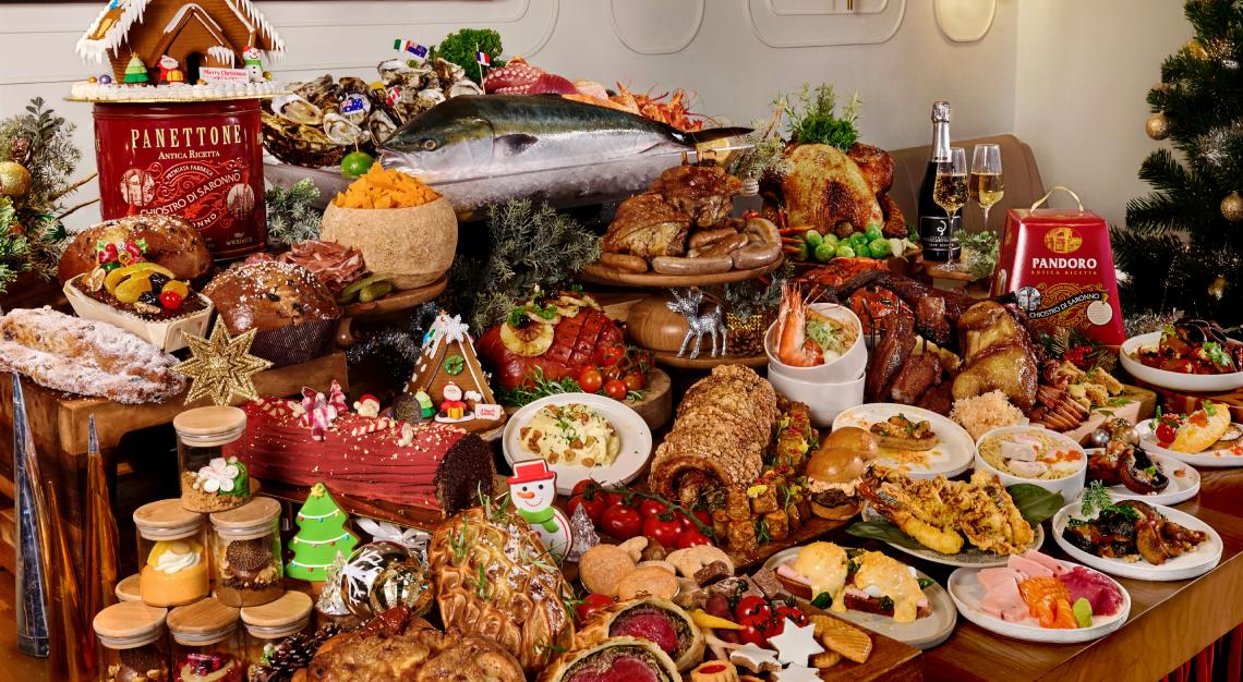 estate festive sunday brunch buffet