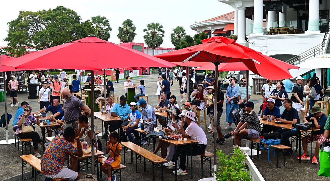 HSBC women's world championship fan village 