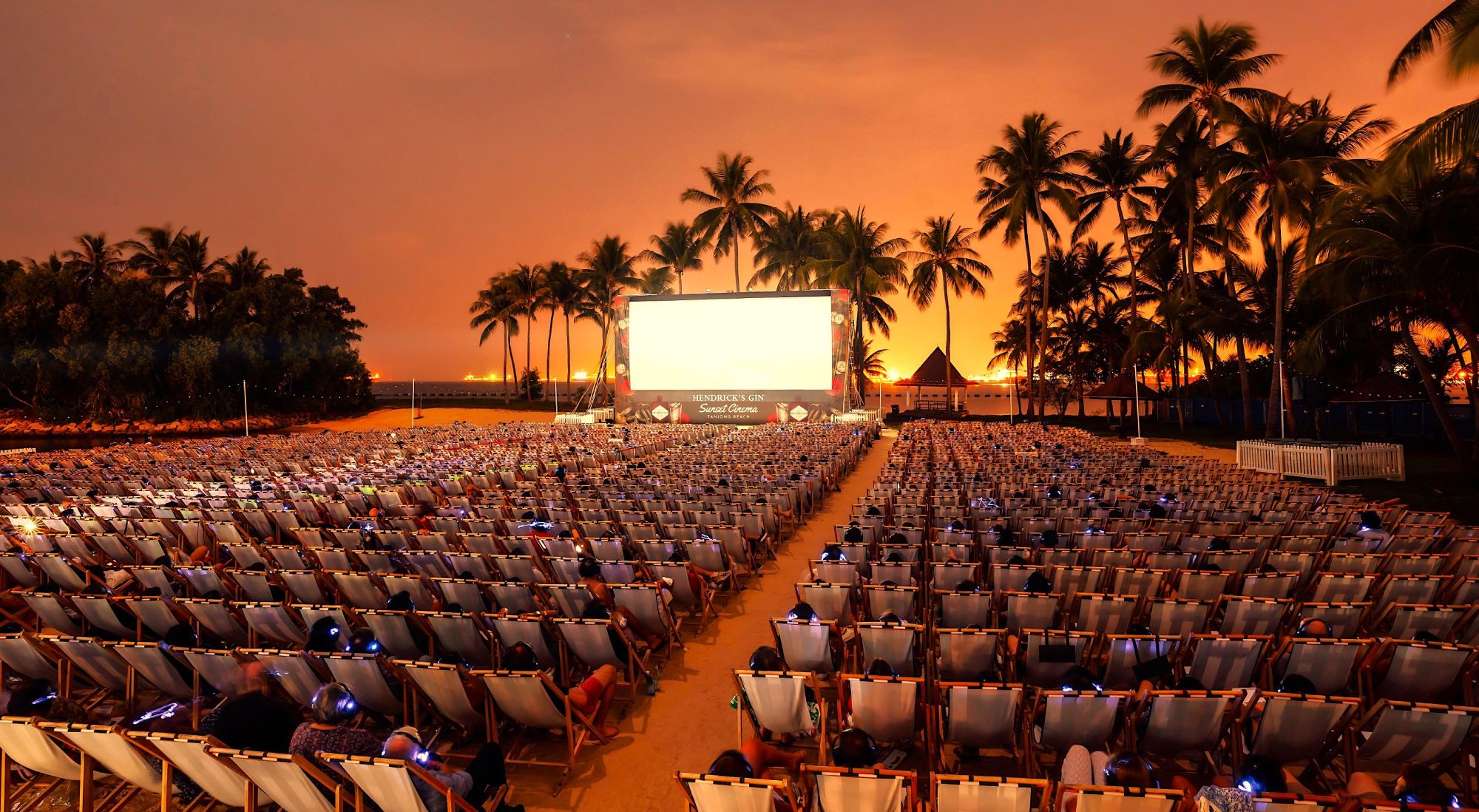 hendrick's sunset cinema