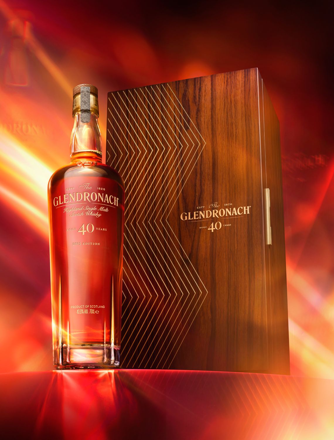 the glendronach distillery 40-year-old
