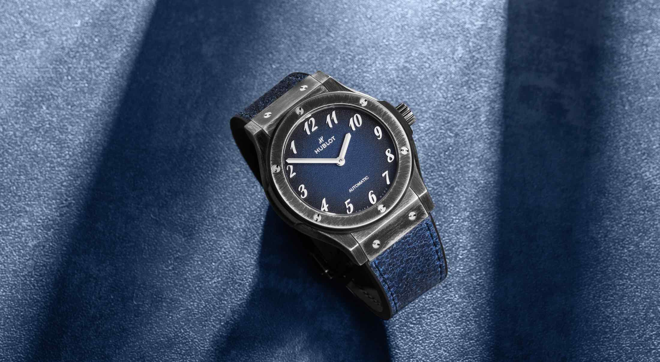Hublot and The Hour Glass unveil the Classic Fusion Titanium Retroverse